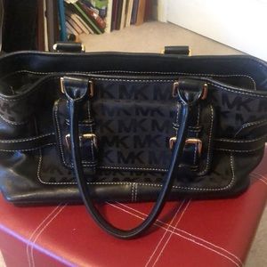 Michael Kors Black Tote Bag.